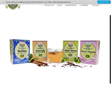 Tablet Screenshot of herbalcuptea.com